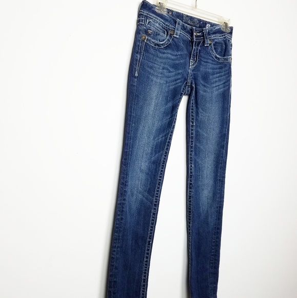 Missme skinny Jean's chrust wings pocket size  26 - Picture 3 of 8